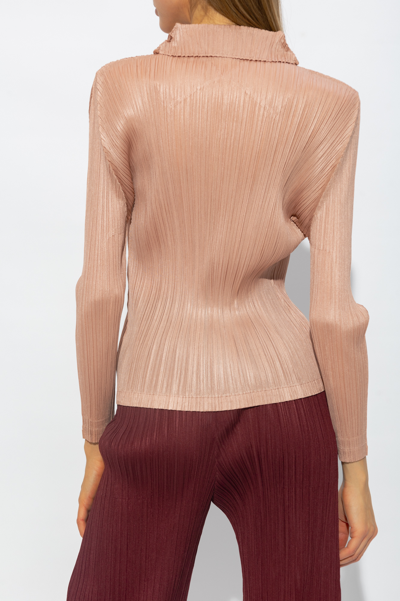 PLEATS PLEASE Issey Miyake Multi Plaid Print Top - Etsy